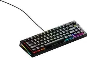 Glorious GMMK 3 Pro 65 % Custom žaidimų klaviatūra – Pre-Built, ANSI US išdėstymas, Fox Switches, juodos spalvos
