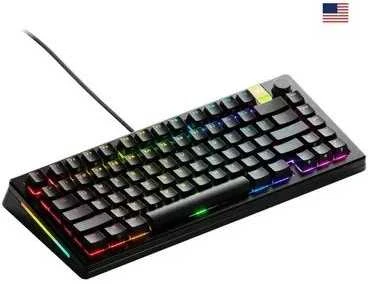 Glorious GMMK 3 Pro HE 75 % žaidimų klaviatūra – Pre-Built, ANSI US išdėstymas, Fox HE Switches, juodos spalvos
