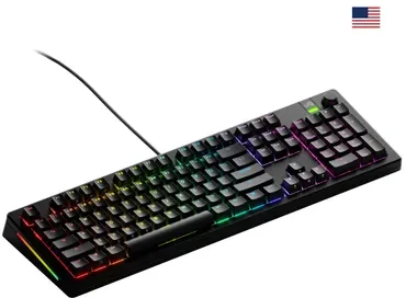 Glorious GMMK 3 100 % Custom Gaming-klaviatūra - Pre-Built, ANSI (US), Fox Switches, juodas