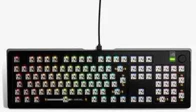 Glorious GMMK 3 Pro 100 % Custom žaidimų klaviatūra – Barebone, ISO išdėstymas, juodos spalvos