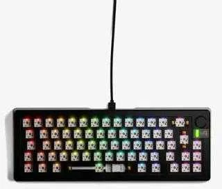 Glorious GMMK 3 Pro 65 % Custom žaidimų klaviatūra – Barebone, ISO išdėstymas, juodos spalvos