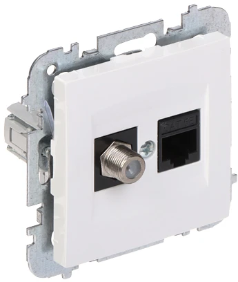 GALUTINIS LIZDAS SANTRA/4190-10/EPN TIPAS F + RJ45 Elektro-Plast