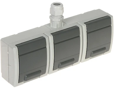 ANT TINKO MONTUOJAMAS TRIGUBAS LIZDAS AQUANT-G3/EPN 230 V AC 16 A IP65 Elektro-Plast