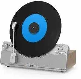 Patefonas Blaupunkt VT100SL su Bluetooth, sidabrinis