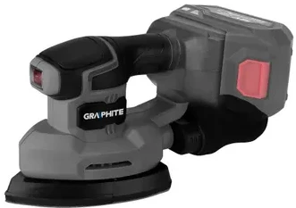 Trikampis šlifuoklis Graphite 58GE141; 18 V (be akumuliatoriaus ir pakrovėjo)
