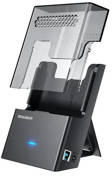 „Graugear“ kišeninis prijungimo dėklas 3,5 colio / 2,5 colio HDD / SSD diskams, USB 3.2 Gen1