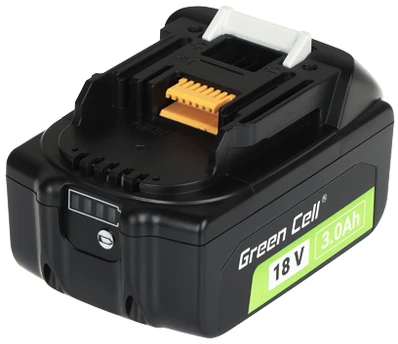 Green Cell Žalias Cell Žalias Cell akumuliatorius BL1830 skirtas Makita LXT 18V 3Ah suktuvui