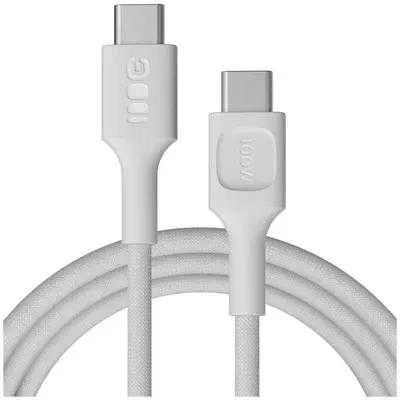 Green Cell USB-C / USB-C laidas Greencell PowerStream 200 cm PD 100 W baltas pintu apvalkalu