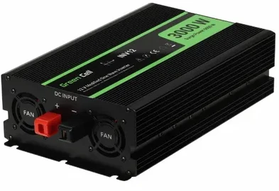 Green Cell Žalias Cell Inverteris 12V/220V 3000W/6000W Modifikuota sinusinė išėjimo įtampa Žalias Cell