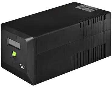 Green Cell Žalias Cell Nepertraukiamo maitinimo šaltinis (UPS) Greencell 1000VA 700W PowerProof su LCD ekranu