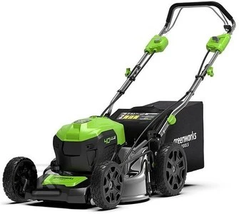 Akumuliatorinė savaeigė vejapjovė Greenworks GD40LM46SP (be akumuliatoriaus ir kroviklio)