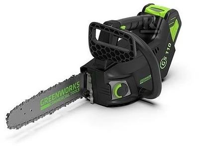 Greenworks grandininis pjūklas GD40TCS 10″ 40V, be akumuliatoriaus ir kroviklio