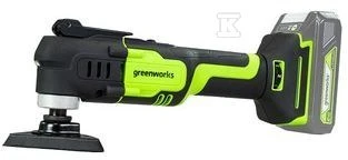 Daugiafunkcinis įrankis Greenworks G24MT; 24 V (be akumuliatoriaus ir pakrovėjo)