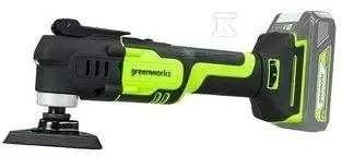 Daugiafunkcinis įrankis Greenworks G24MT; 24 V (be akumuliatoriaus ir pakrovėjo)