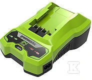 Greenworks 24V akumuliatorių įkroviklis su LED indikacija