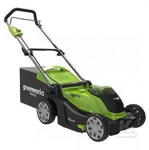 Greenworks Vejapjovė G40LM41, 41cm, 40V, be akumuliatoriaus ir kroviklio