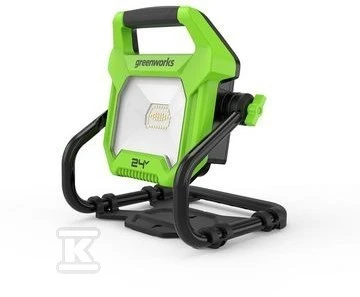 Šviestuvas Greenworks G24WL; 24 V (be akumuliatoriaus ir pakrovėjo)