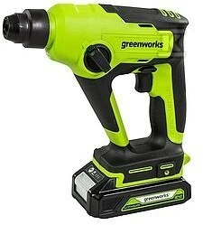 Greenworks GD24SDS1 akumuliatorinis perforatorius iš šono