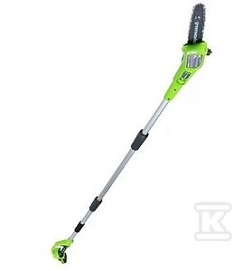 Greenworks G24PS20 aukštapjovė medžiams genėti 24V be akumuliatoriaus