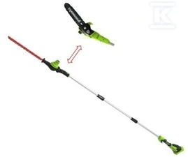 Multifunkcinis įrankis sodui Greenworks GD40PSH; 40 V (be akumuliatoriaus ir pakrovėjo)