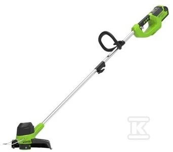 Greenworks 40V žoliapjovė su 2Ah akumuliatoriumi ir krovikliu [G40LTK2]