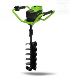 Žemės grąžtas Greenworks GD60EA; 60 V (be akumuliatoriaus ir pakrovėjo)