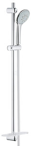 Grohe Dušo komplektas Euphoria Champagne (stovas-900 mm, žarna-1750 mm, galvutė-3 srovės), chromas