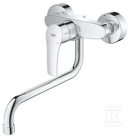 Grohe virtuves izlietnes maiītājs Eurosmart, no sienas 149 mm, hroms