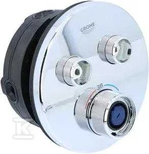 Virštinkinė dalis dušo maišytuvui Grohe, SmartControl apvali, 2 valdikliai