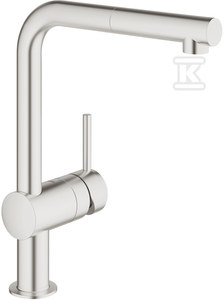 Grohe Minta virtuvinis maišytuvas. nerūd.plienas