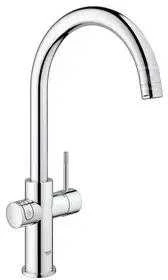Grohe RAUDONAS DUO SNANGAS IR CROMAS KATILAS
