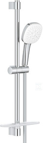 Grohe Dušo komplektas Tempesta Cubeo 110, 3 srovių, stovas, muilinė, chromas