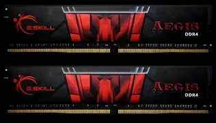 G.Skill Aegis F4-2666C19D-32GIS atminties modulis 32GB DDR4 2666MHz