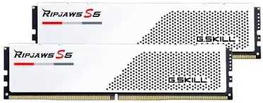 RAM Atmintis G.Skill Ripjaws S5, DDR5, 48 GB, 6000 MHz, CL30 (F5-6000J3036F24GX2-RS5W)