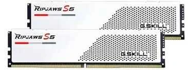 RAM G.Skill Ripjaws F5-6000J3040G32GX2-RS5W atminties modulis 64 GB 2 x 32 GB DDR5 288 kontaktų DIMM