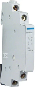 Hager Variklių valdymas ir apsauga 2A 24-230V AC 1Z+1R (EPN051)