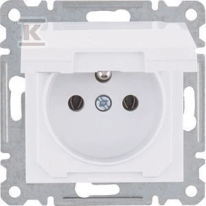 Hager Lizdas Lumina2 2P+E 230V 16A IP44 balta (WL1120)