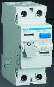 Hager RCD 2P 63A 0.03A A CDA263J
