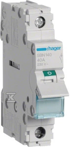 Hager IZOLIACIJA 1P 40A 230VAC