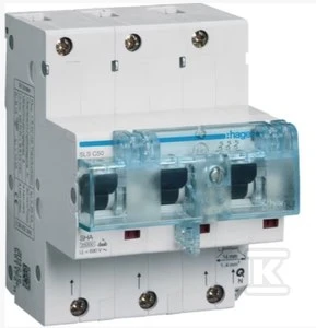 Hager 3P Cs 50A SLS (HTN350C)