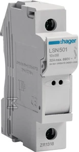 Hager MOD.POD.BEZ.1P WKŁ.BEZP.CYL.L38 10X38MM