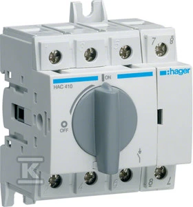 Hager jungiklio skyriklis 4P 100A (HAC410)