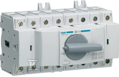 Hager perjungimo jungiklis I-0-II 4P 63A (HIM406)