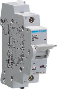 Hager Shunt išleidimo 230-415V AC/DC MZ203