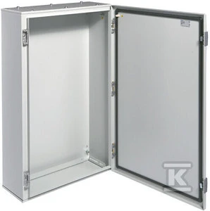 „Hager“ korpusas 800 x 500 x 200 mm IP65 be tvirtinimo plokštės tvirtos durys „Orion+“ (FL121A)