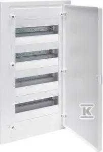 GOLF2 plastikinis virštinkinis skydelis VF412PD 4x12 mod. Hager (IP40)