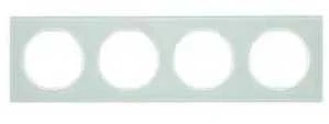 Hager Polo 10142209 Berker R.3 Keturgubas stiklo rėmas baltas 10142209