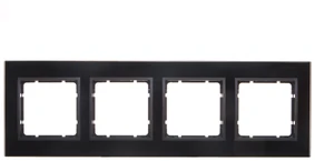 Hager Polo Berker Box 4kartus B.7 stiklinis antracitas (10146616)