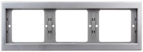Hager Polo Berker Triple Beel K.5 horizontalus nerūdijantis plienas (13737004)