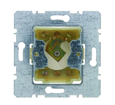 Hager Polo 382610 Berker Arsys jungiklis 10A 250V patento įdėklo mechanizmo raktui 382610